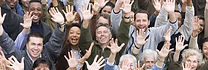 Cheering Crowd