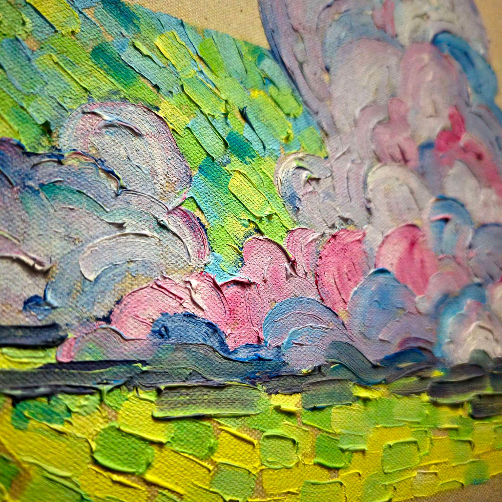 Thumbnail: Morning Sky and Cloud (Impasto)