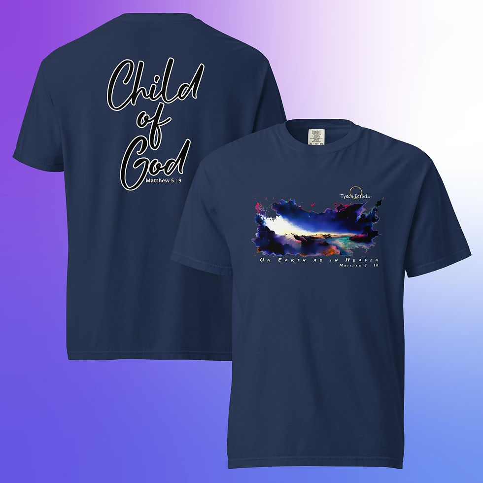 Thumbnail: Unisex garment-dyed heavyweight t-shirt