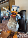 Donald Duck at Topolino's Terrace