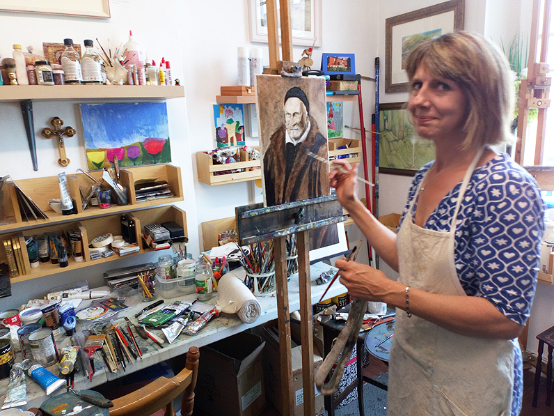 Kate Learning About Portraits