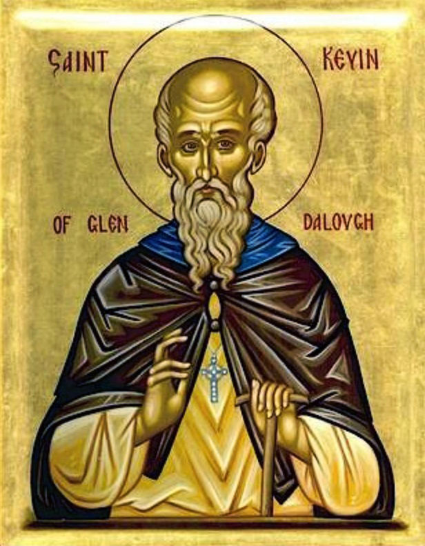 St Kevin Icon