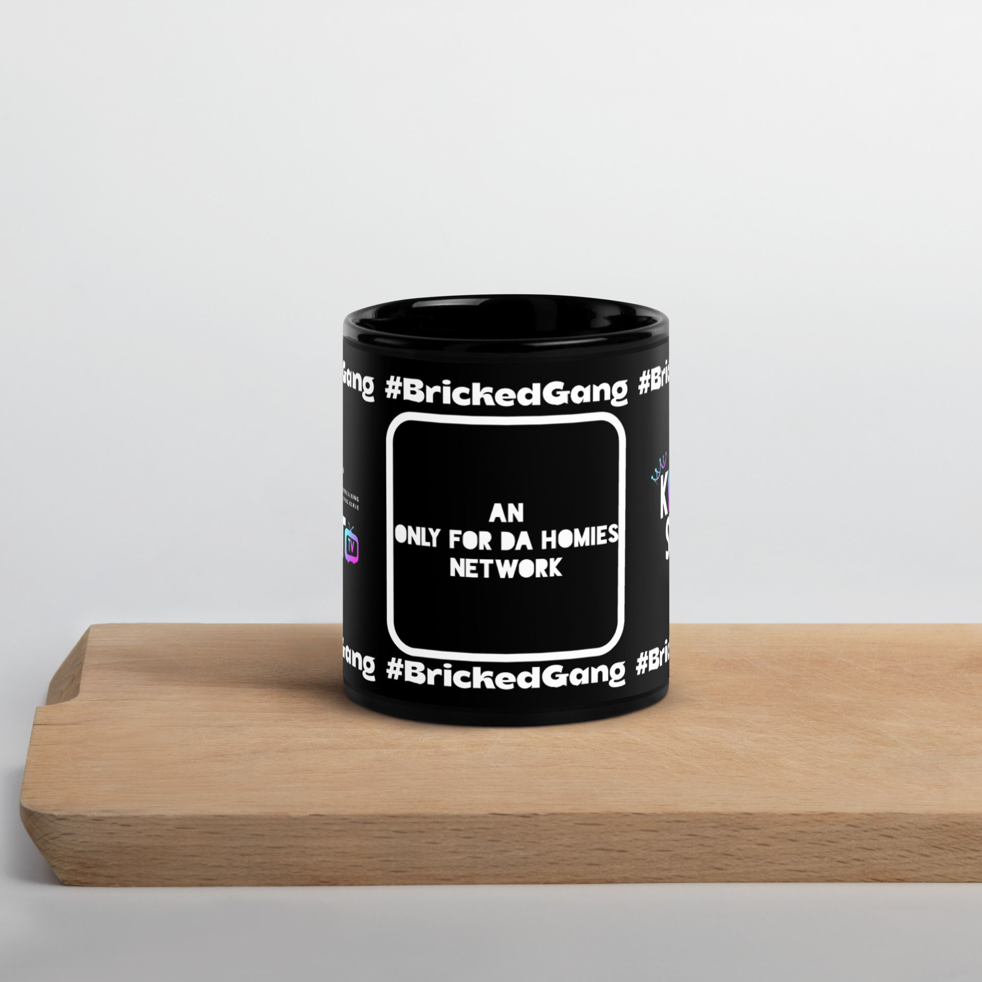 KVNG SHXT Tv - Glass | Midnight Mug (1st Edition)