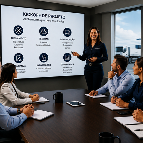 Kickoff de Projetos: Onde começam os resultados em Supply Chian