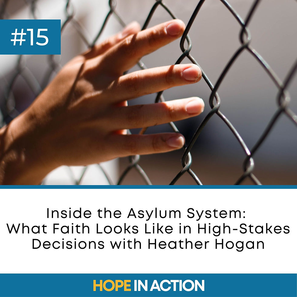 Hope in Action with Tracie L. Morgan and Ashley Glimasinski | Why Churches Struggle to Speak Clearly on Immigration with Rondell Treviño