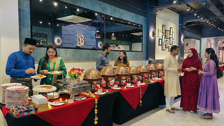 Break fast together at Copper Chimney.jpg