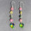 Miniature : Boucles d'oreilles Tourmaline Coeur vert