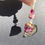 Miniature : Boucles d'oreilles rose roche