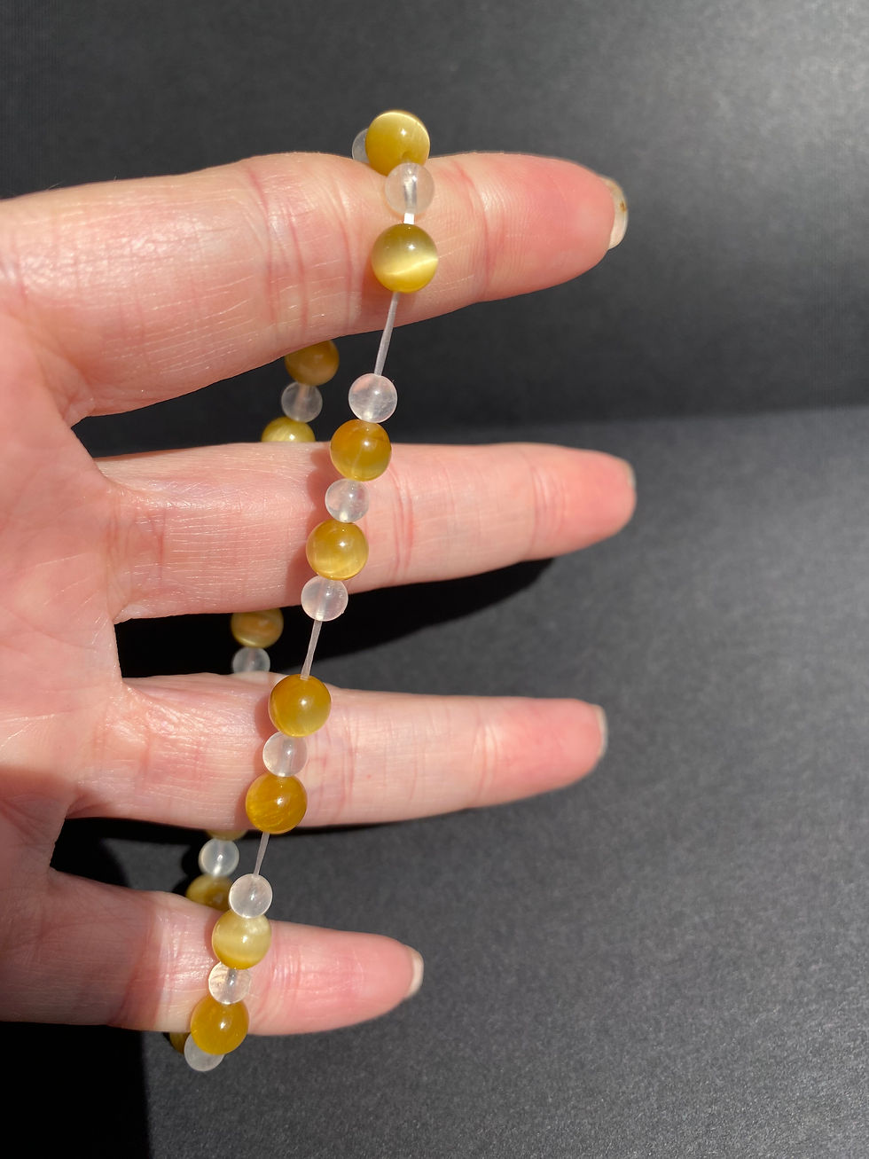 Miniature : Bracelet Doré Blanc