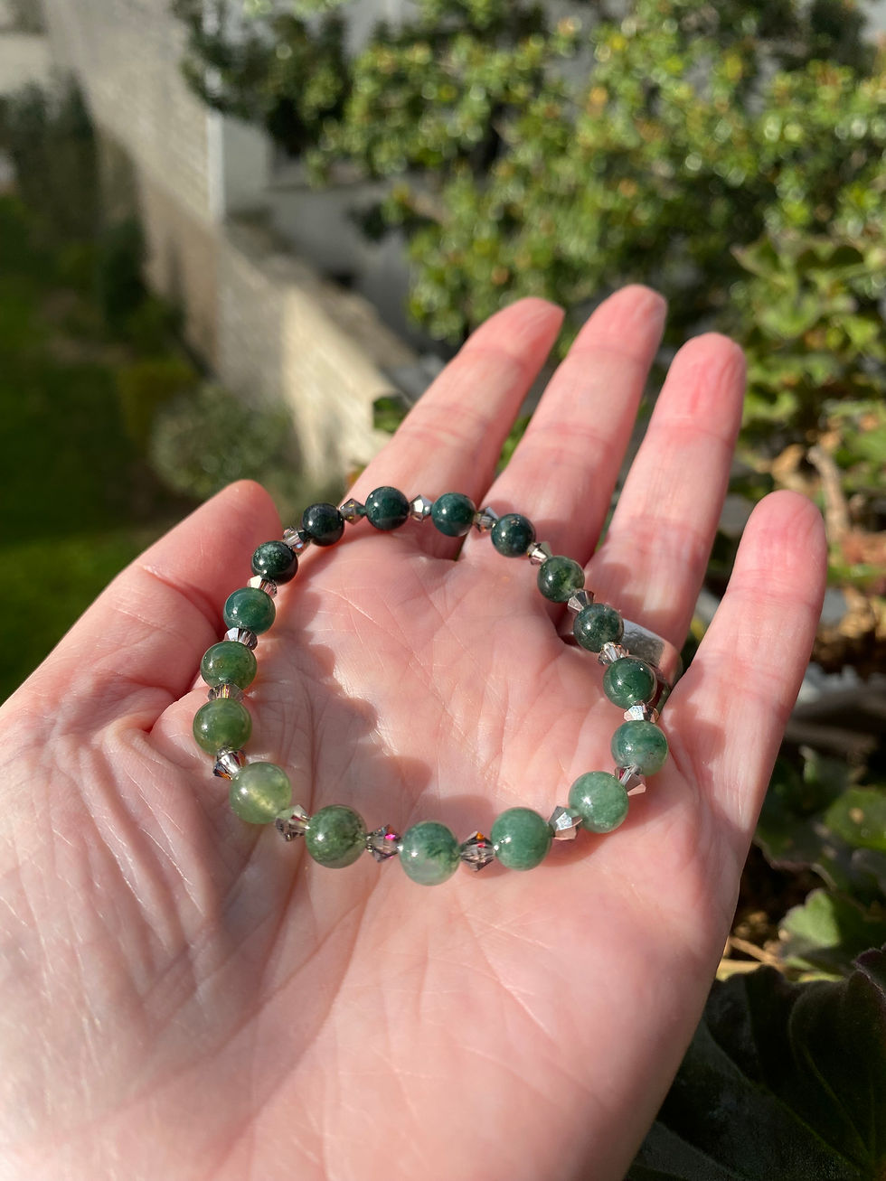 Miniature : Bracelet Agate Mousse etPreciosa