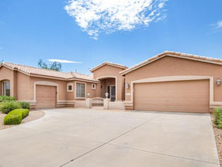 Freshly painted exterior house in Mesa AZ