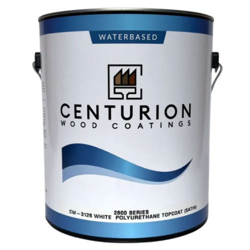 Centurion wood coatings used for professional cabinet refinishing