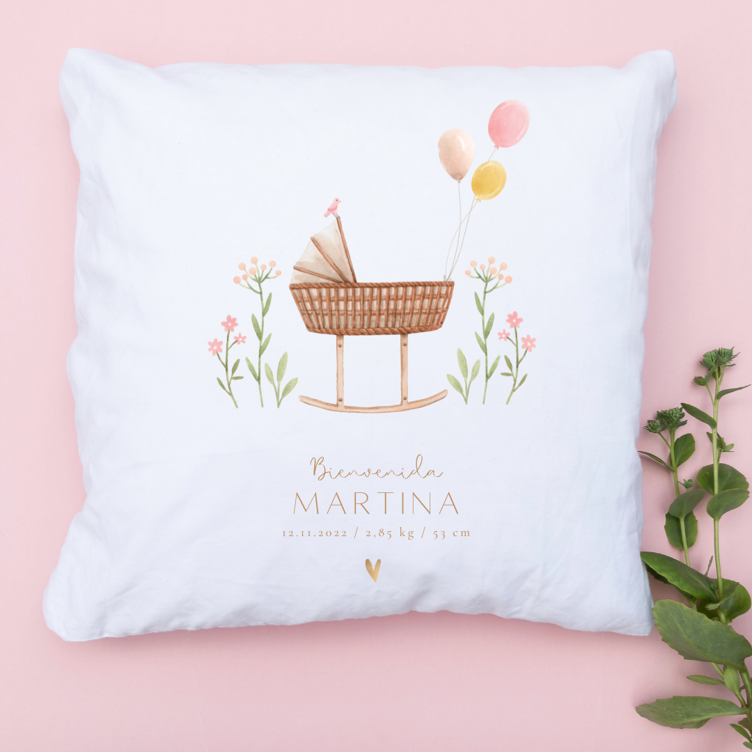 Cojín natalicio moisés