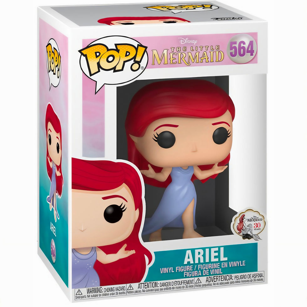 Thumbnail: DISNEY THE LITTLE MERMAID #0564 : ARIEL (PURPLE DRESS)