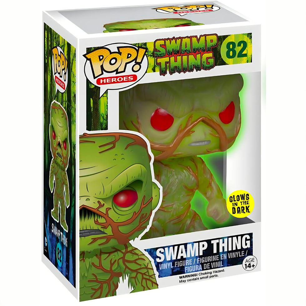 Thumbnail: DC HEROES #0082 : SWAMP THING (GLOW) **not mint**