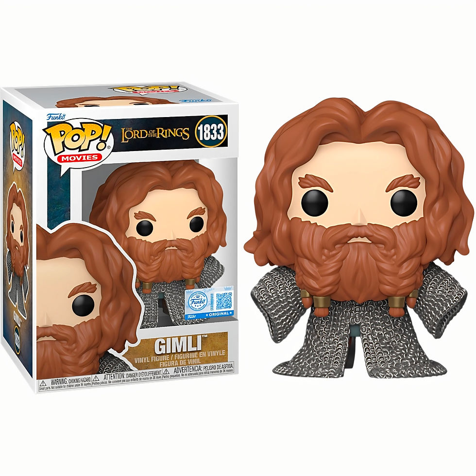 Thumbnail: LORD OF THE RINGS #1833 : GIMLI (CHAINMAIL ARMOR)
