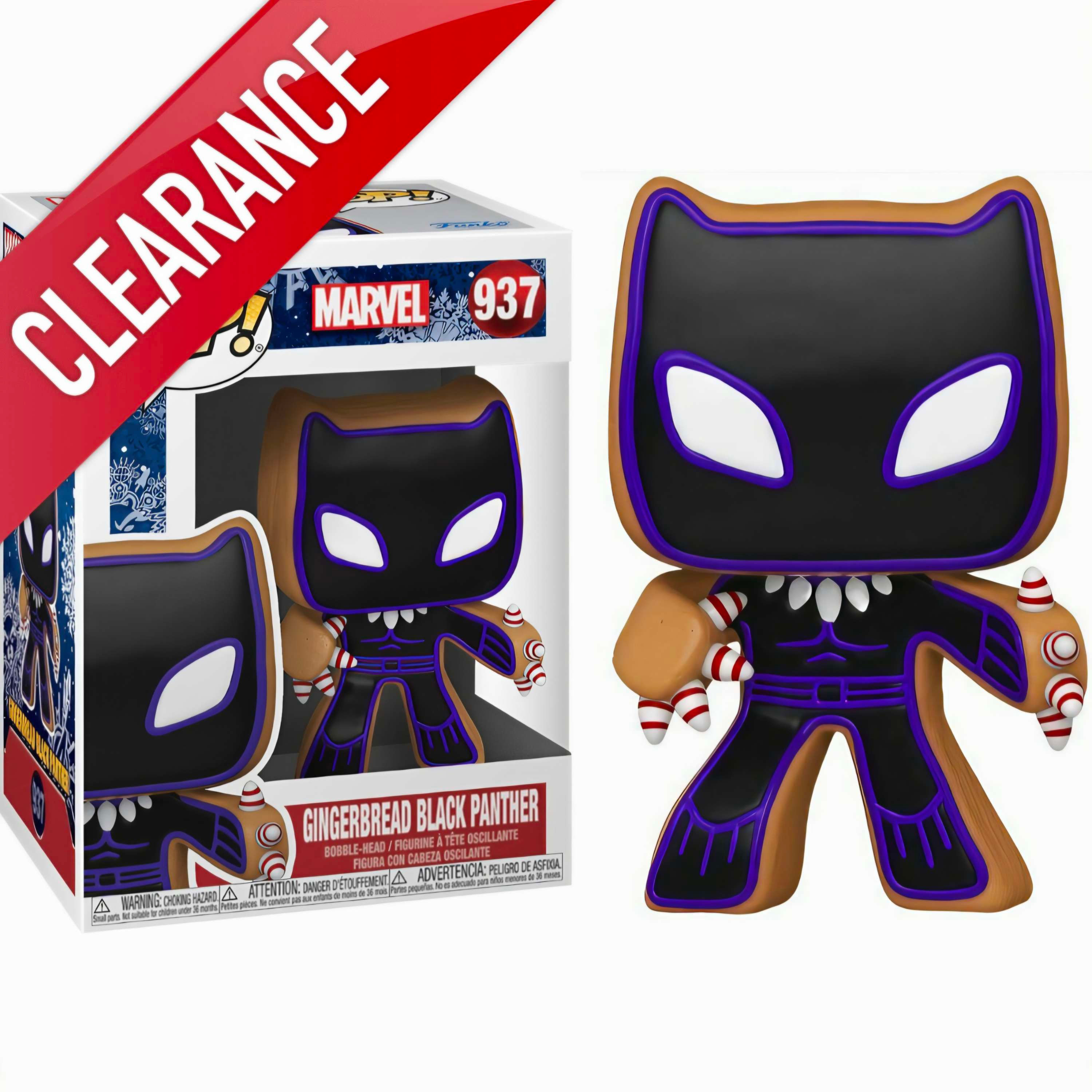 MARVEL #0937 : GINGERBREAD BLACK PANTHER