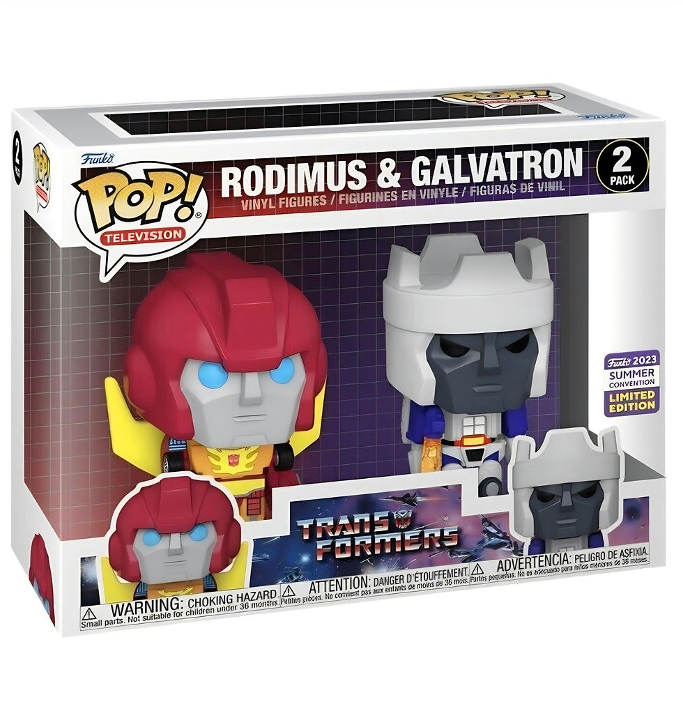 Thumbnail: TRANSFORMERS 2 PACK : RODIMUS & GALVATRON