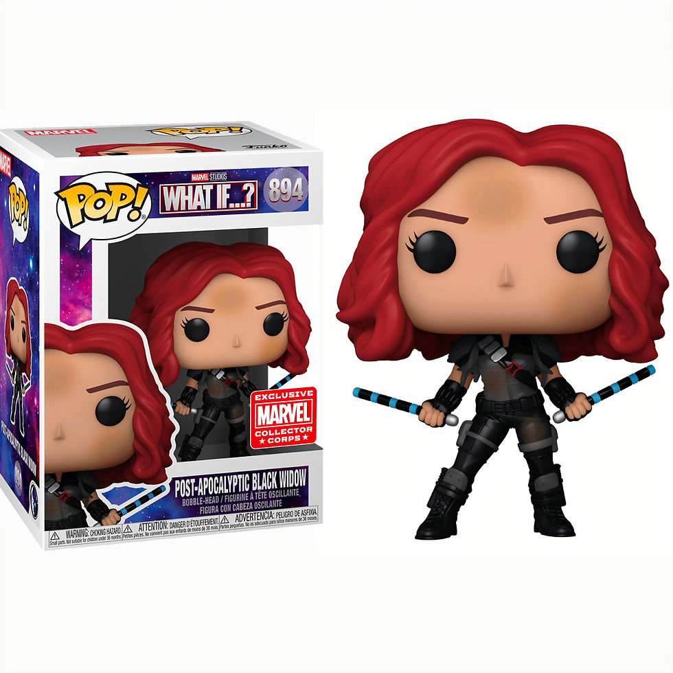 Thumbnail: MARVEL WHAT IF #0894 : POST-APOCALYPTIC BLACK WIDOW
