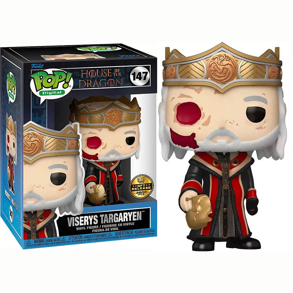 Thumbnail: GAME OF THRONES HOUSE OF THE DRAGON #0147 : VISERYS TARGARYEN (NFT 2600 PCS)