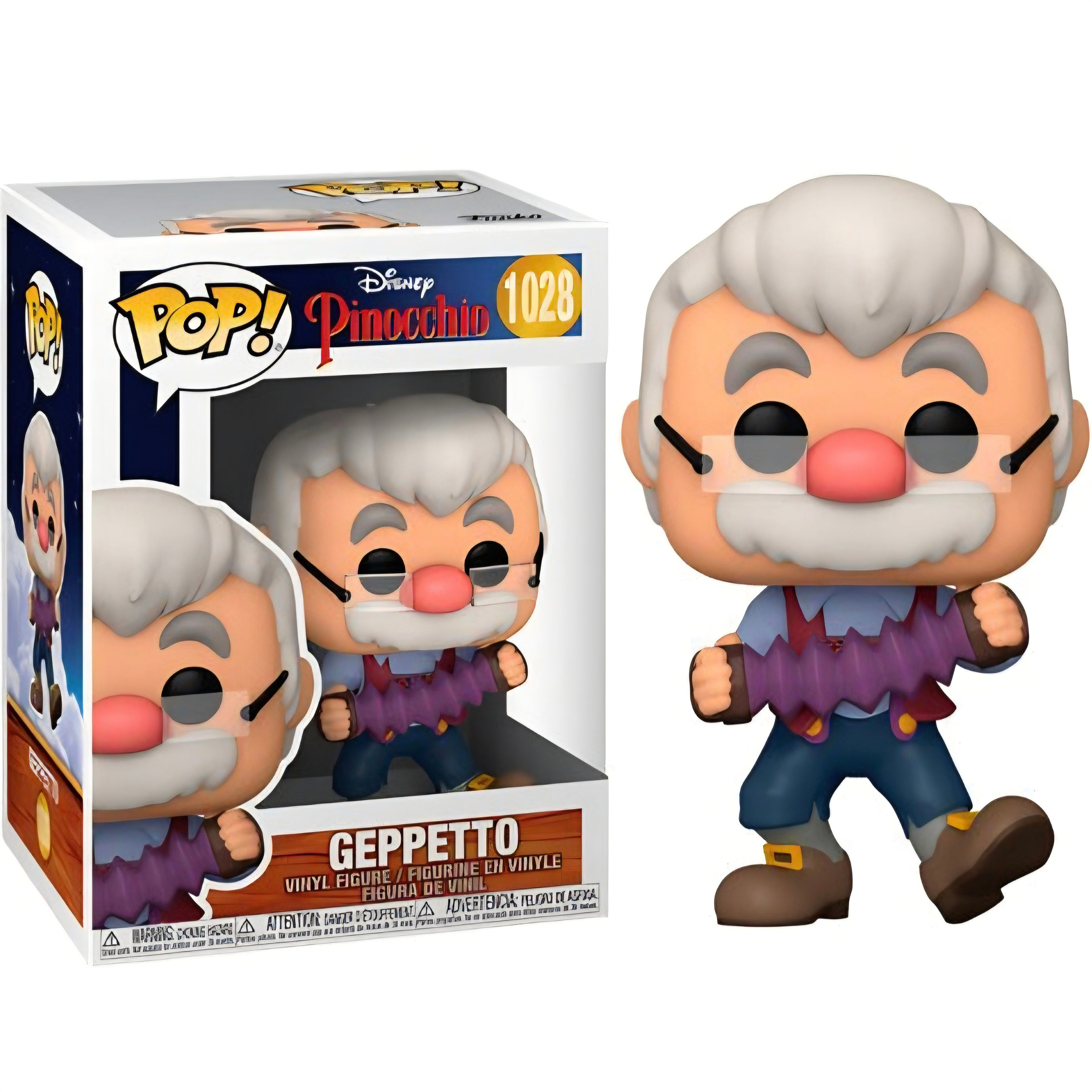 DISNEY PINOCCHIO #1028 : GEPPETTO