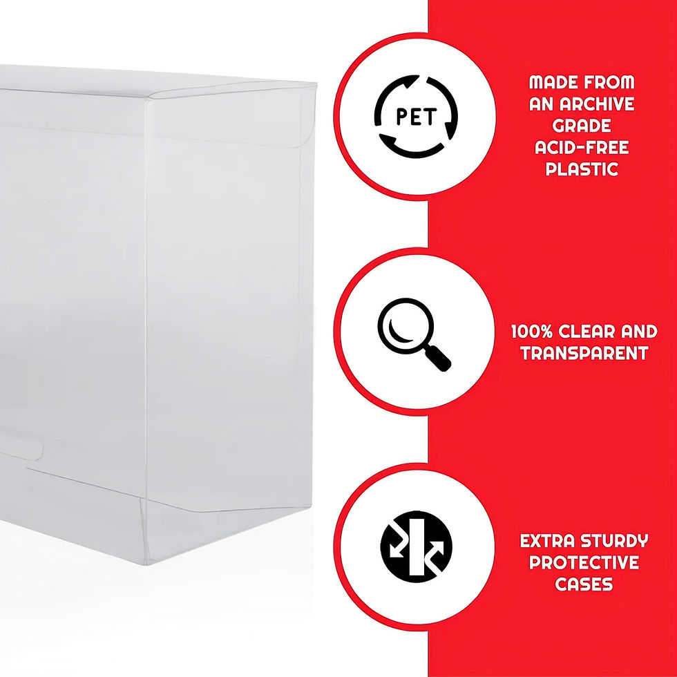 Thumbnail: EVORETRO 4" POP PROTECTORS 0.50mm (10 PACK)