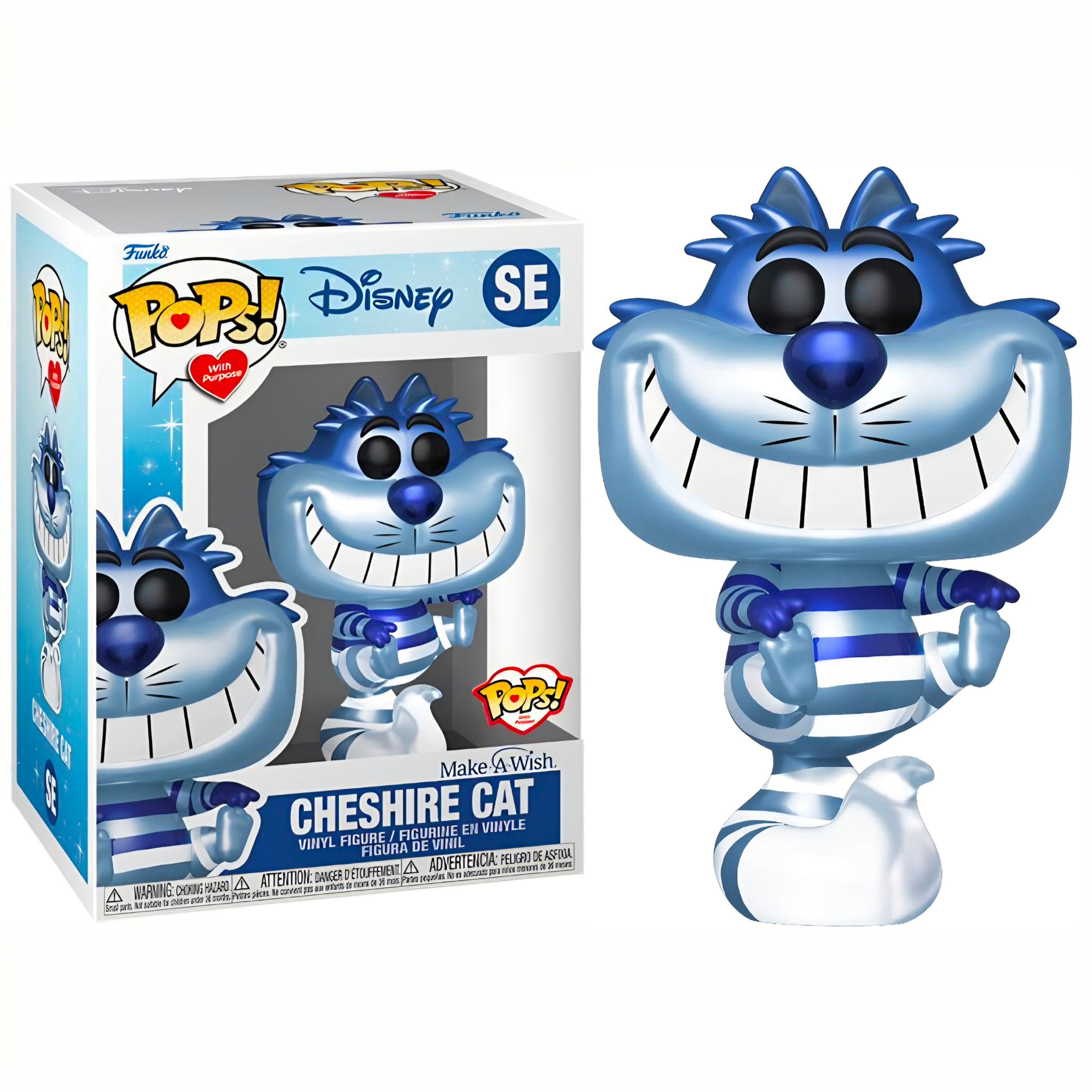 MAKE A WISH DISNEY SE : CHESHIRE CAT (BLUE METALLIC)