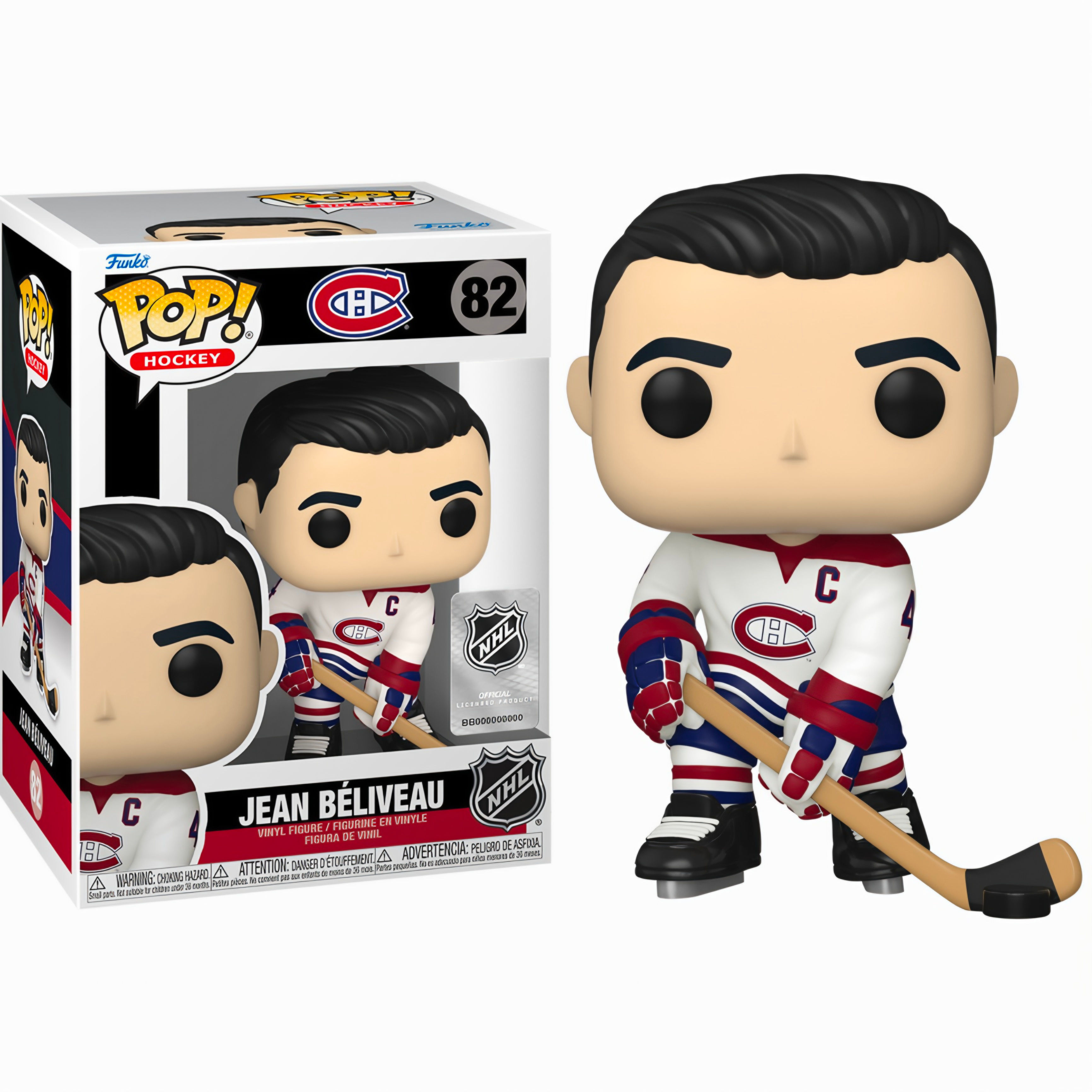 POP SPORTS NHL #0082 : JEAN BELIVEAU (MONTREAL CANADIENS)