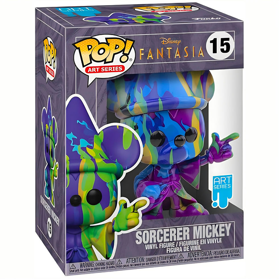 Thumbnail: DISNEY ART SERIES #0015 : SORCERER MICKEY (PAINT)