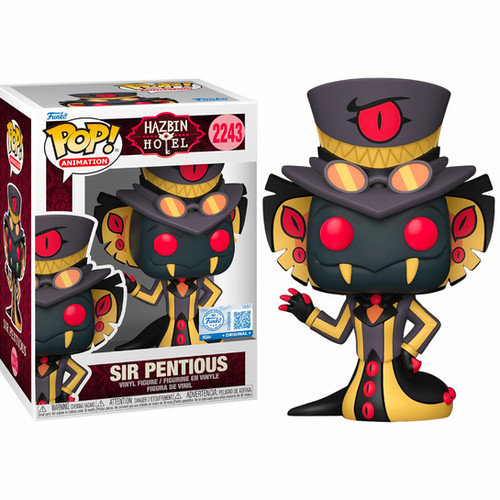 Exclusive Rashed Sir HAZBIN HOTEL #2243 : SIR PENTIOUS (EXCLUSIVE) | aPOPalypse
