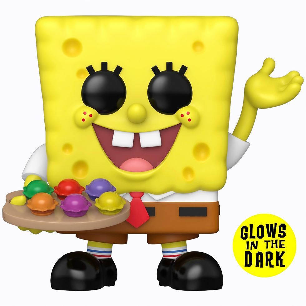 Thumbnail: SPONGEBOB SQUAREPANTS #2312 : SPONGEBOB WITH PRETTY PATTIES (GLOW EXCLUSIVE) 