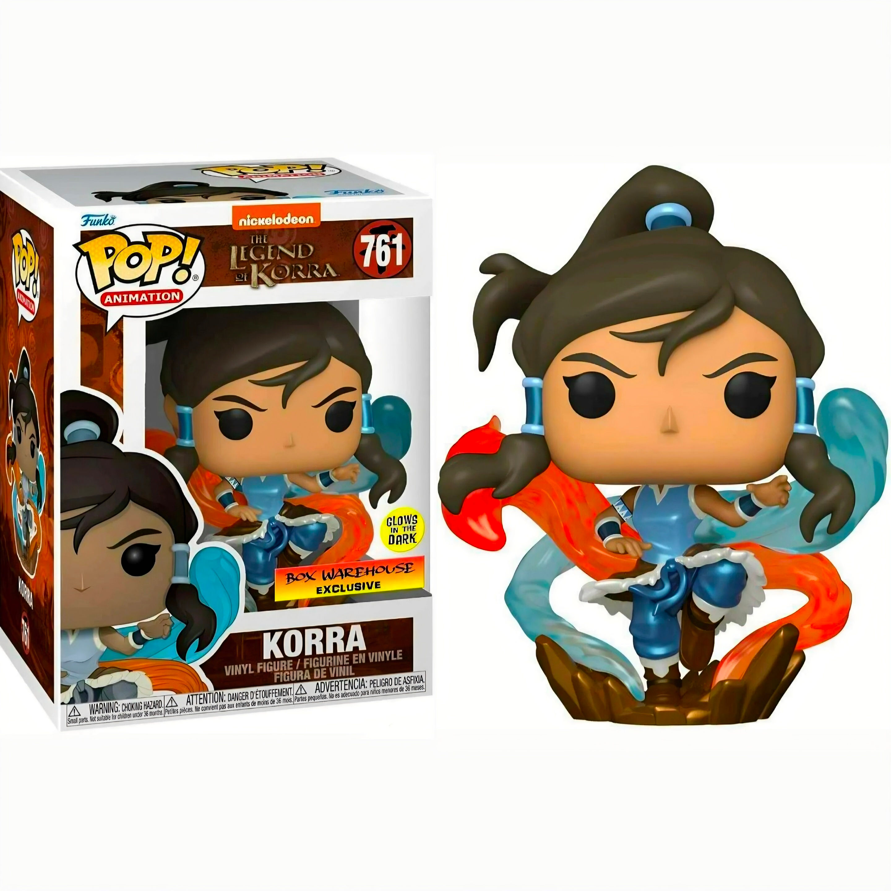 LEGEND OF KORRA #0761 : KORRA (METALLIC GLOW)