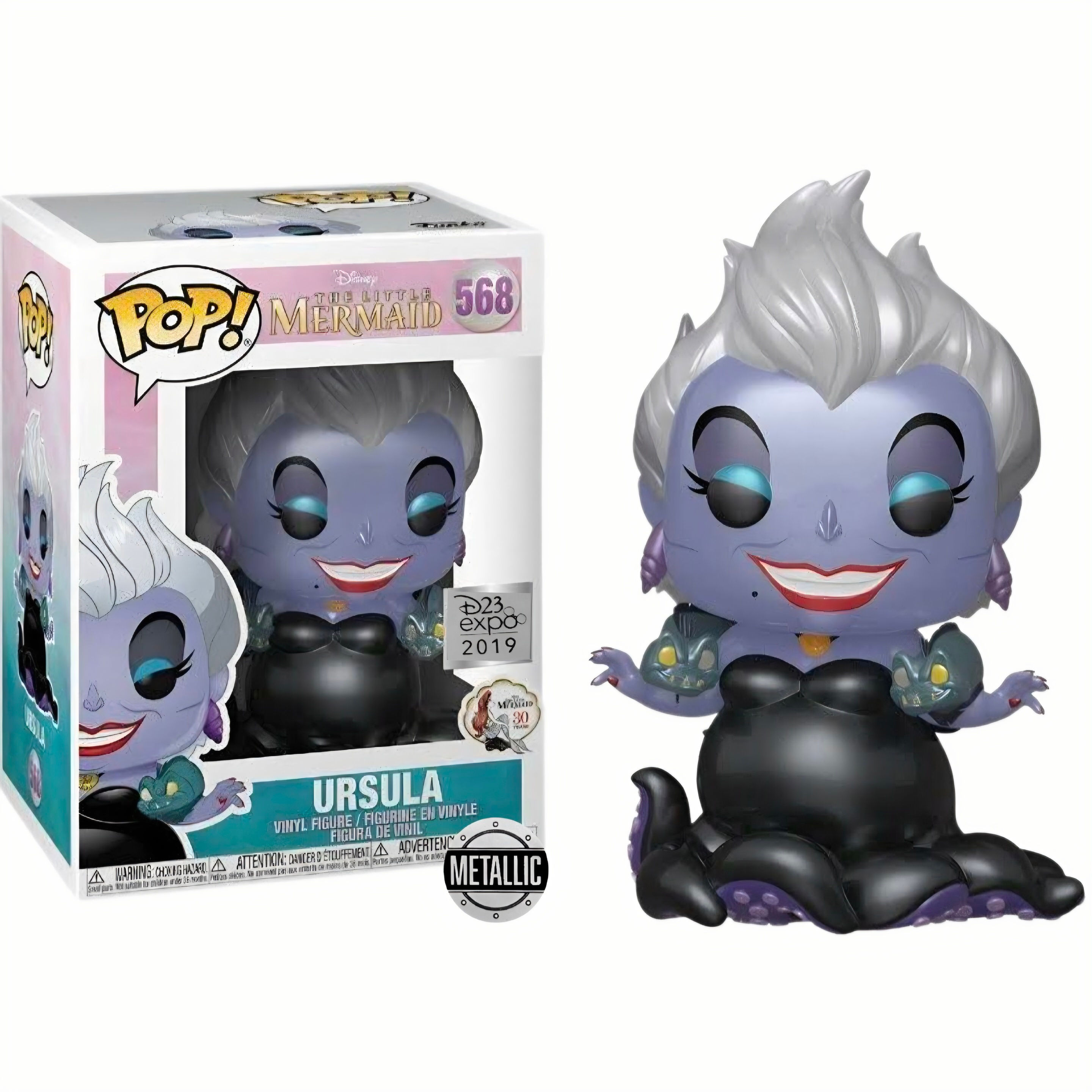 DISNEY THE LITTLE MERMAID #0568 : URSULA (METALLIC)