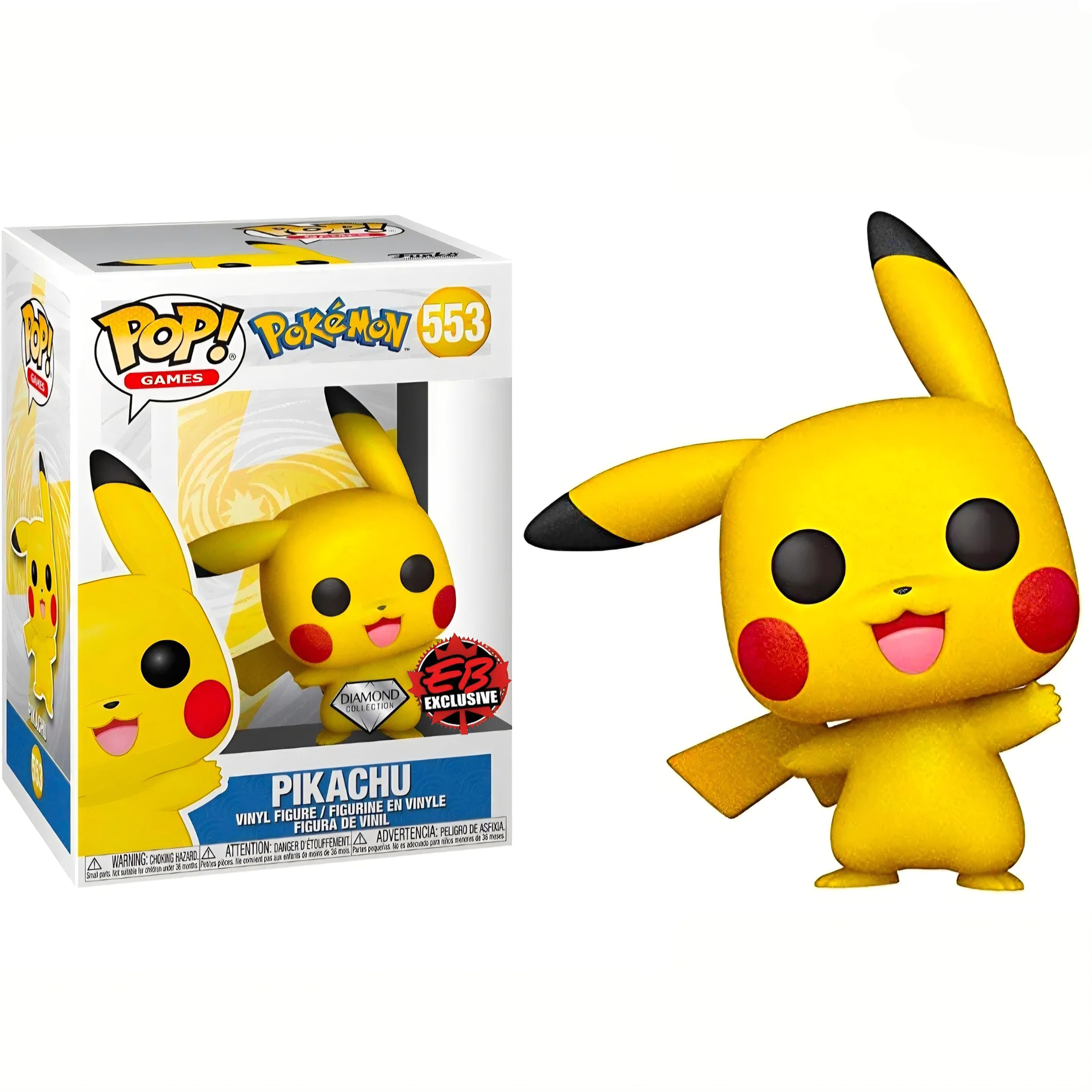 POKEMON #0553 : PIKACHU (DIAMOND)