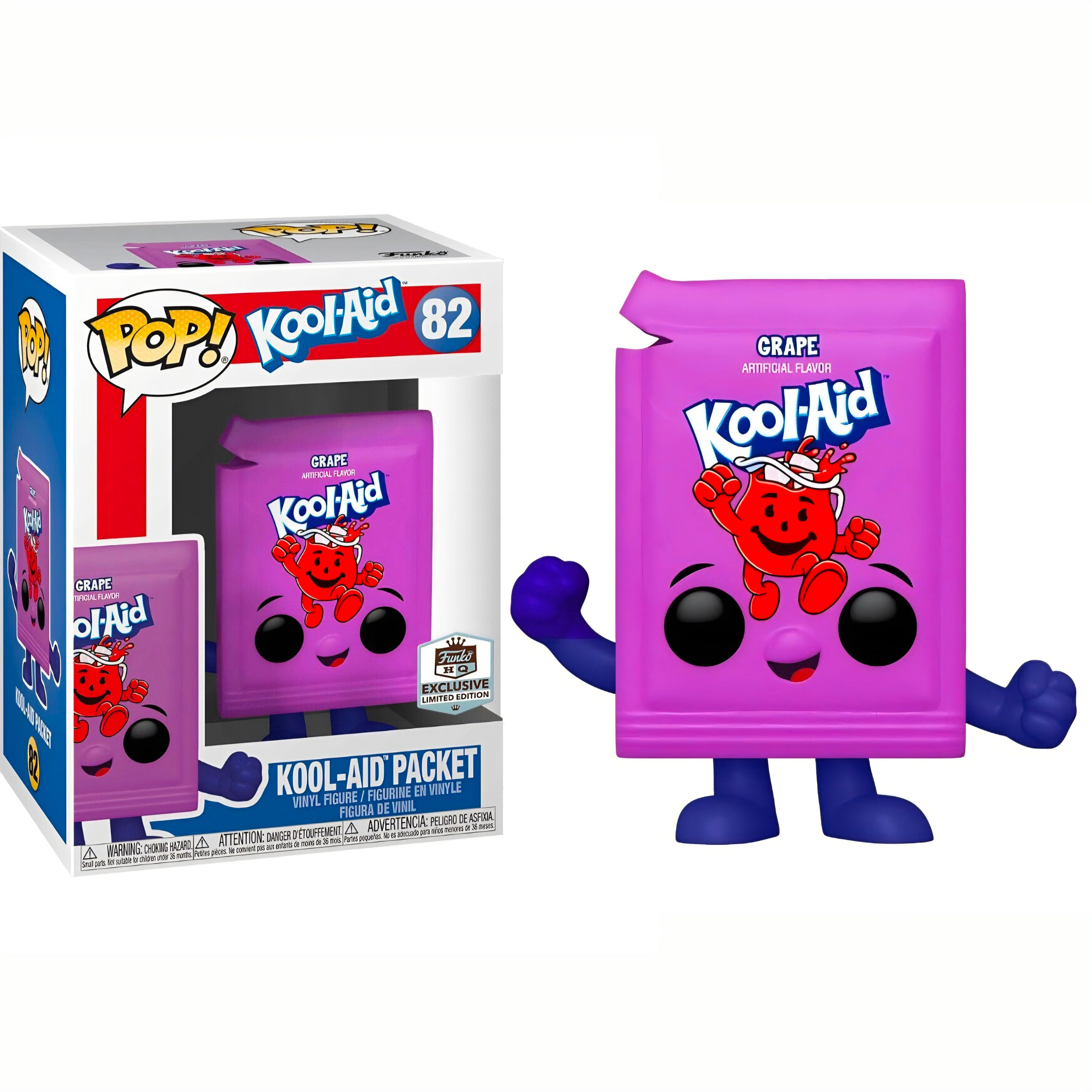 AD ICONS #0082 : KOOL-AID PACKET (GRAPE)