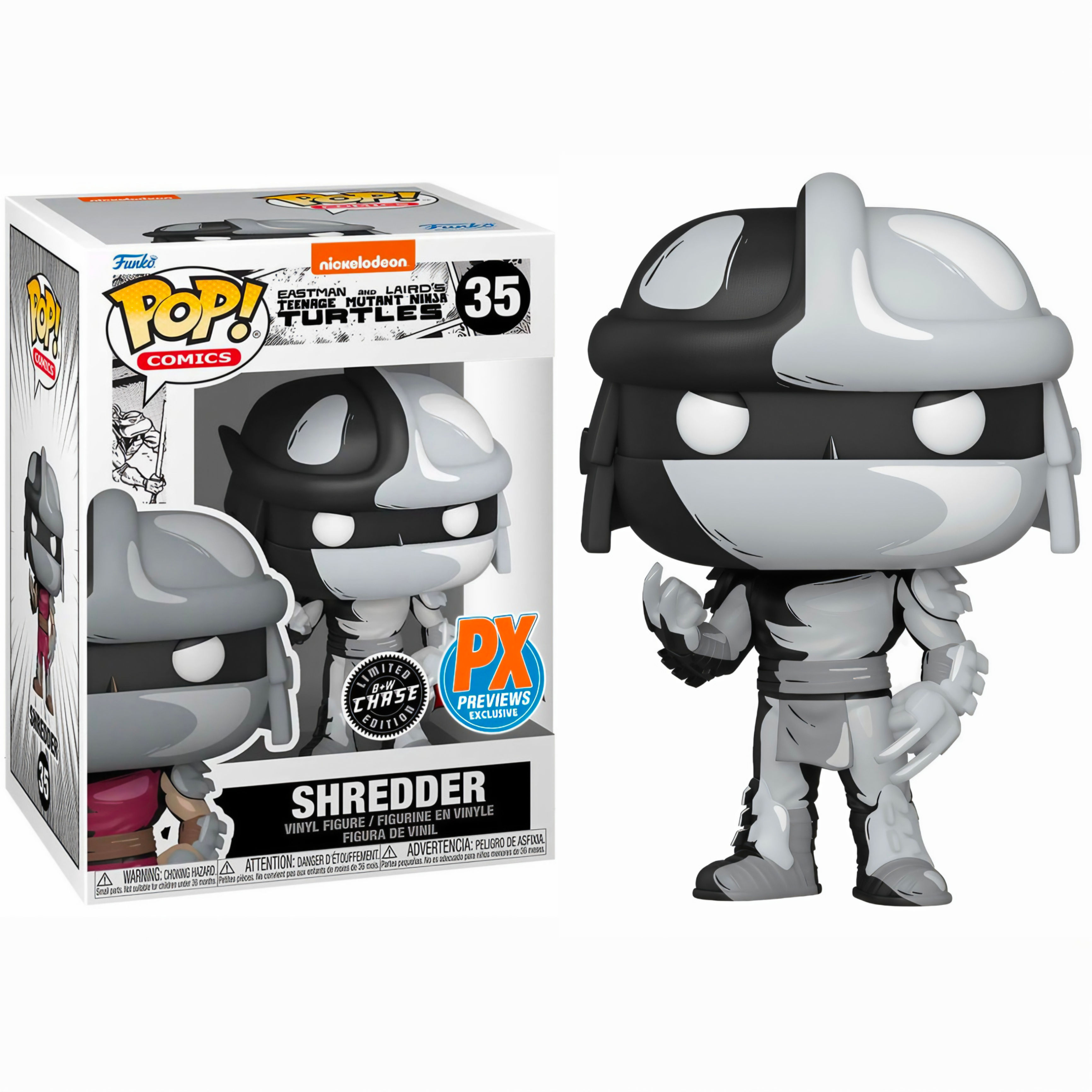 EASTMAN & LAIRD'S TEENAGE MUTANT NINJA TURTLES #0035 : SHREDDER (CHASE)