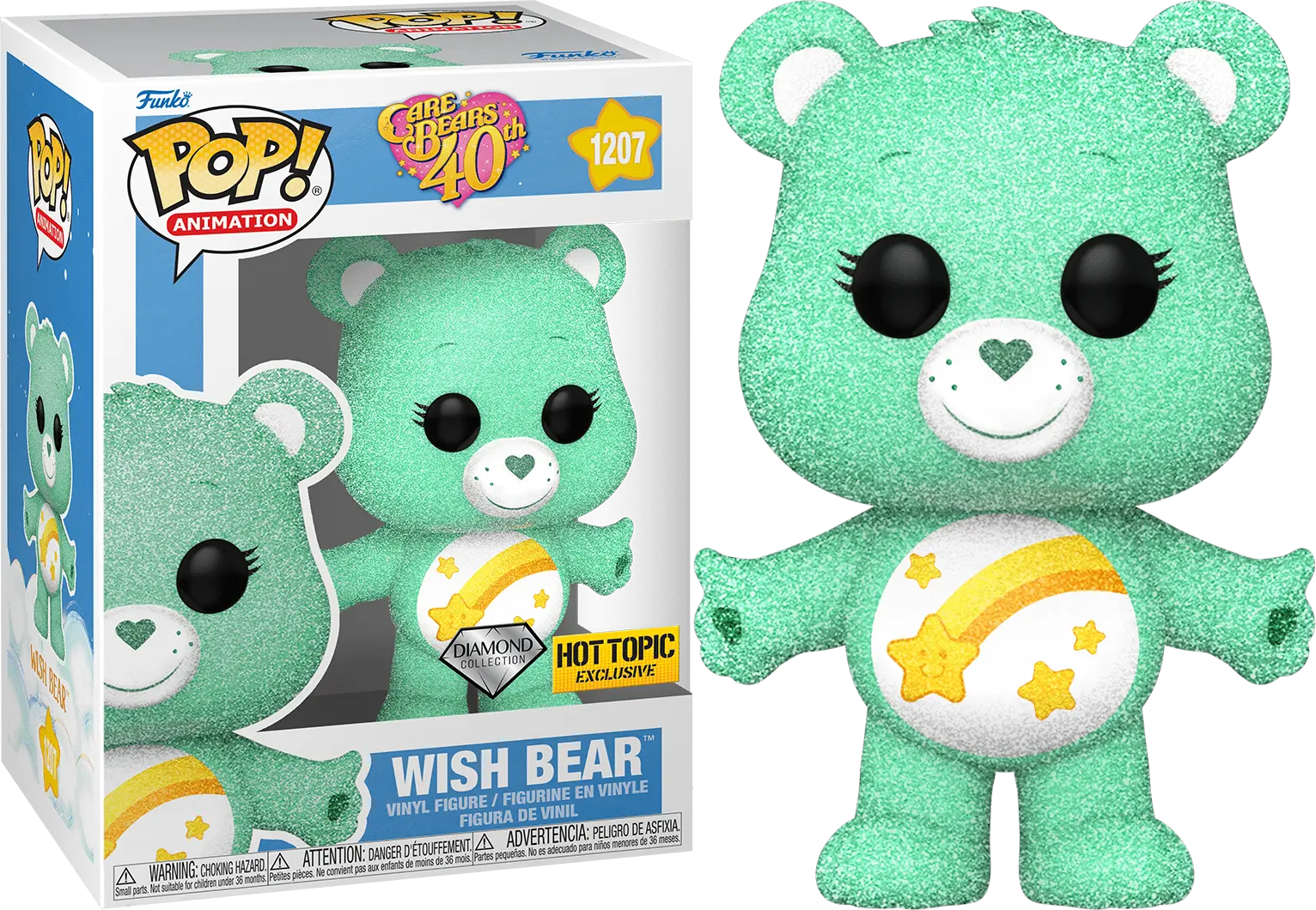 CARE BEARS #1207 : WISH BEAR (DIAMOND)