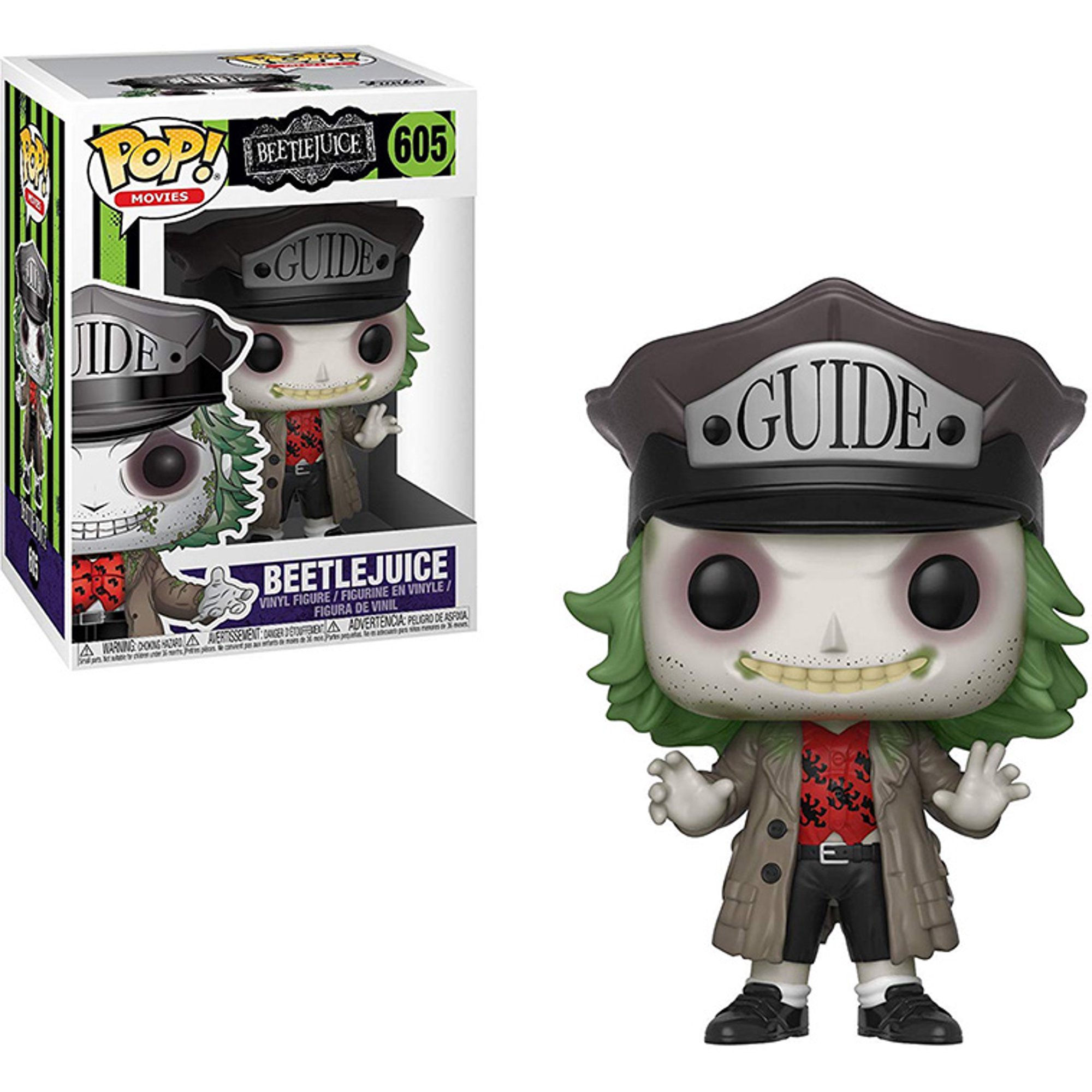 BEETLEJUICE #0605 : BEETLEJUICE W/ GUIDE HAT