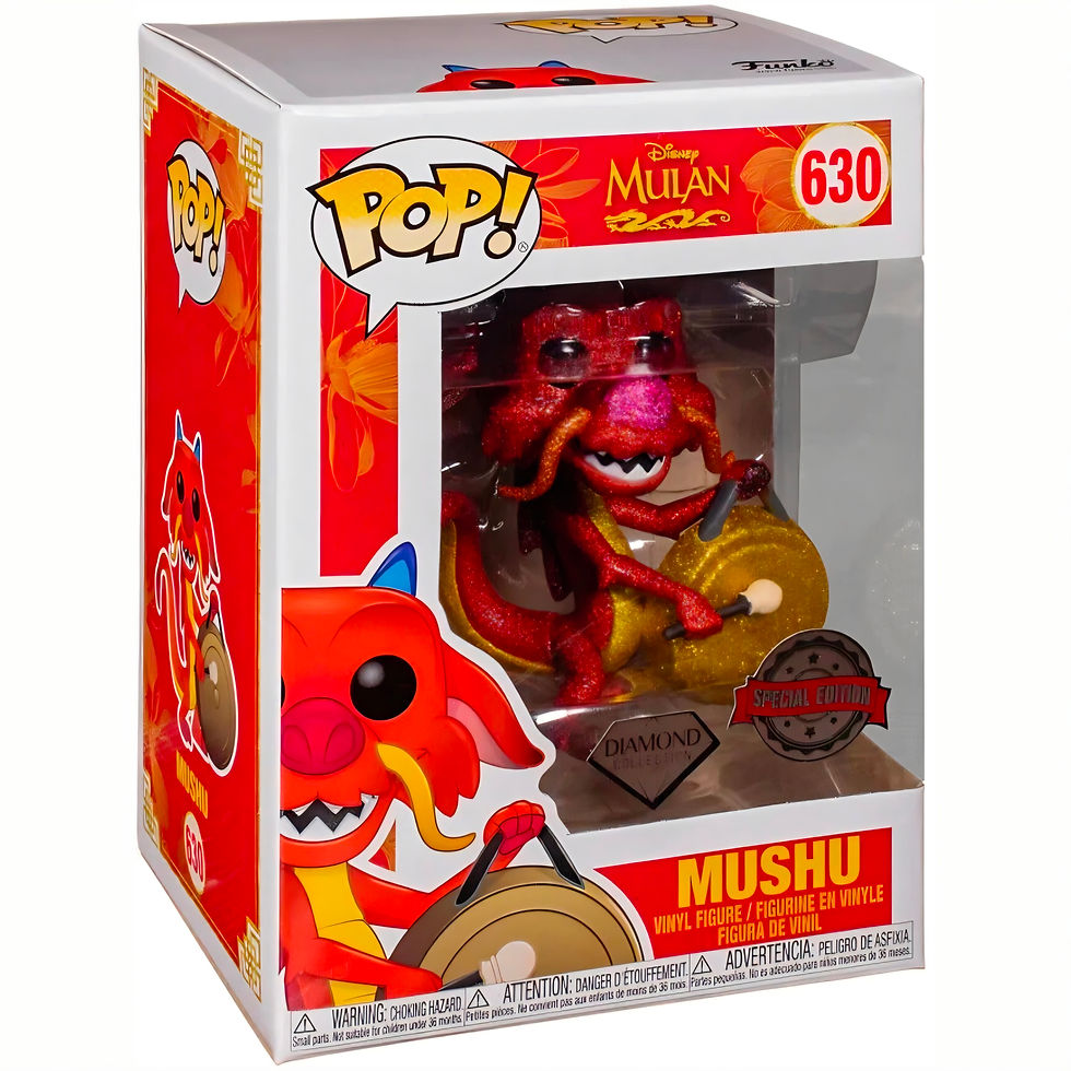 Thumbnail: DISNEY MULAN #0630 : MUSHU WITH GONG (DIAMOND)