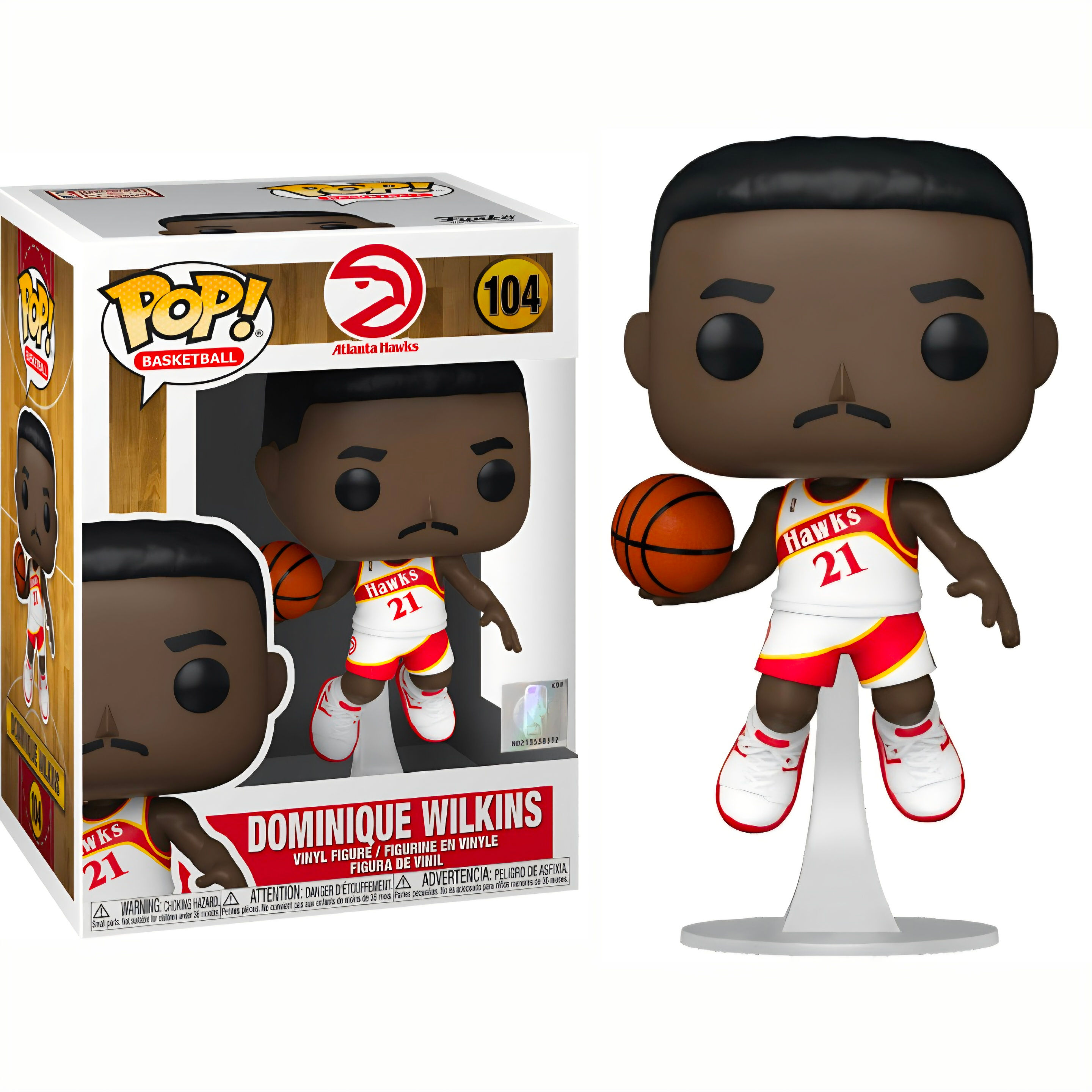 POP SPORTS NBA #0104 : DOMINIQUE WILKINS