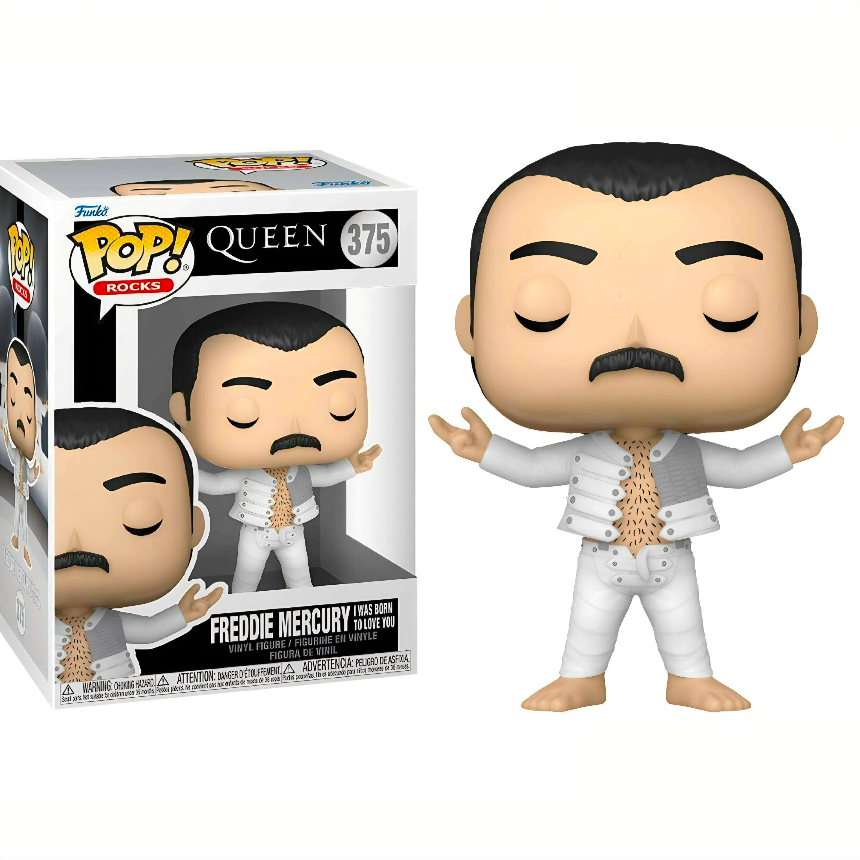 POP ROCKS QUEEN #0375 : FREDDIE MERCURY (I WAS BORN TO LOVE YOU)