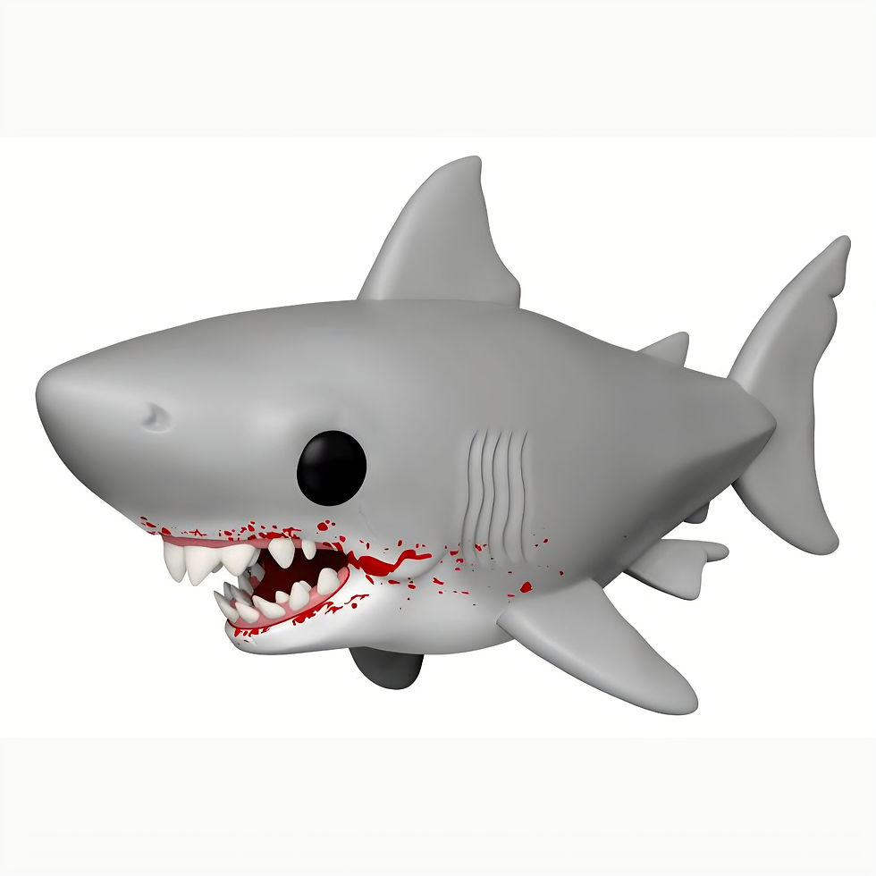 Thumbnail: JAWS #0758 : GREAT WHITE SHARK (BLOODY)