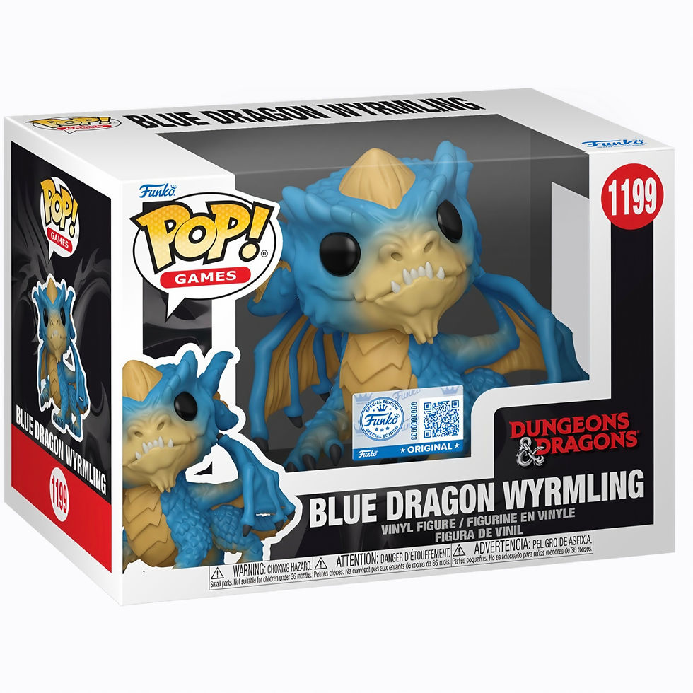 Thumbnail: DUNGEONS & DRAGONS #1199 : BLUE DRAGON WYRMLING (EXCLUSIVE)