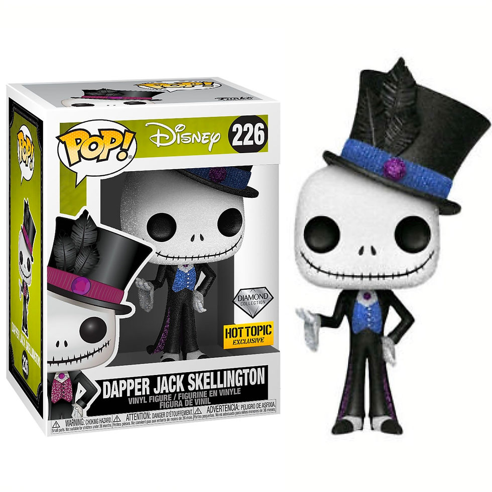 Thumbnail: DISNEY #0226 : DAPPER JACK SKELLINGTON (DIAMOND)