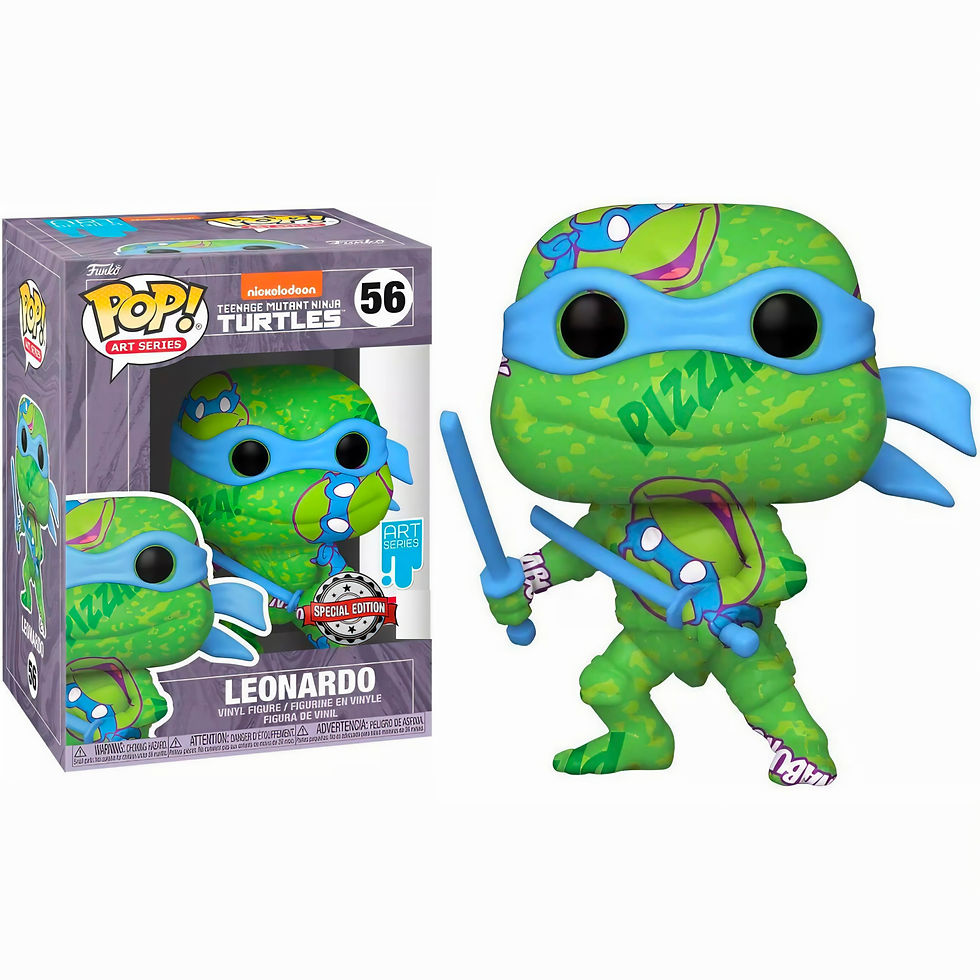 Thumbnail: TEENAGE MUTANT NINJA TURTLES ART SERIES #0056 : LEONARDO