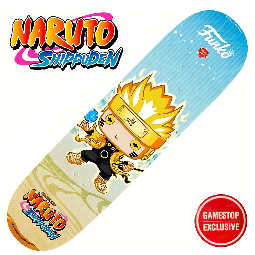 Thumbnail: NARUTO SHIPPUDEN SKATEBOARD DECK : NARUTO UZUMAKI