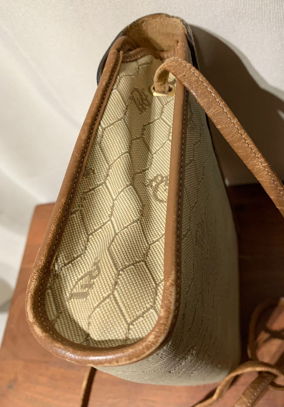 Thumbnail: Dior vintage small crossbody monogram bag