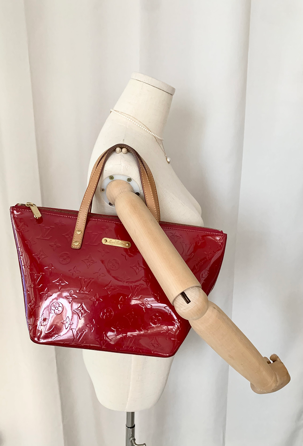 Thumbnail: LV Bellevue patent leather handbag