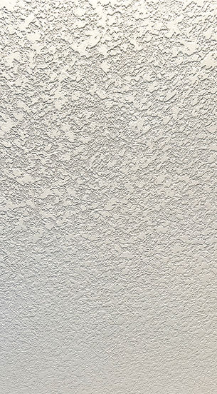 Popcorn ceiling re-textured to a modern finish