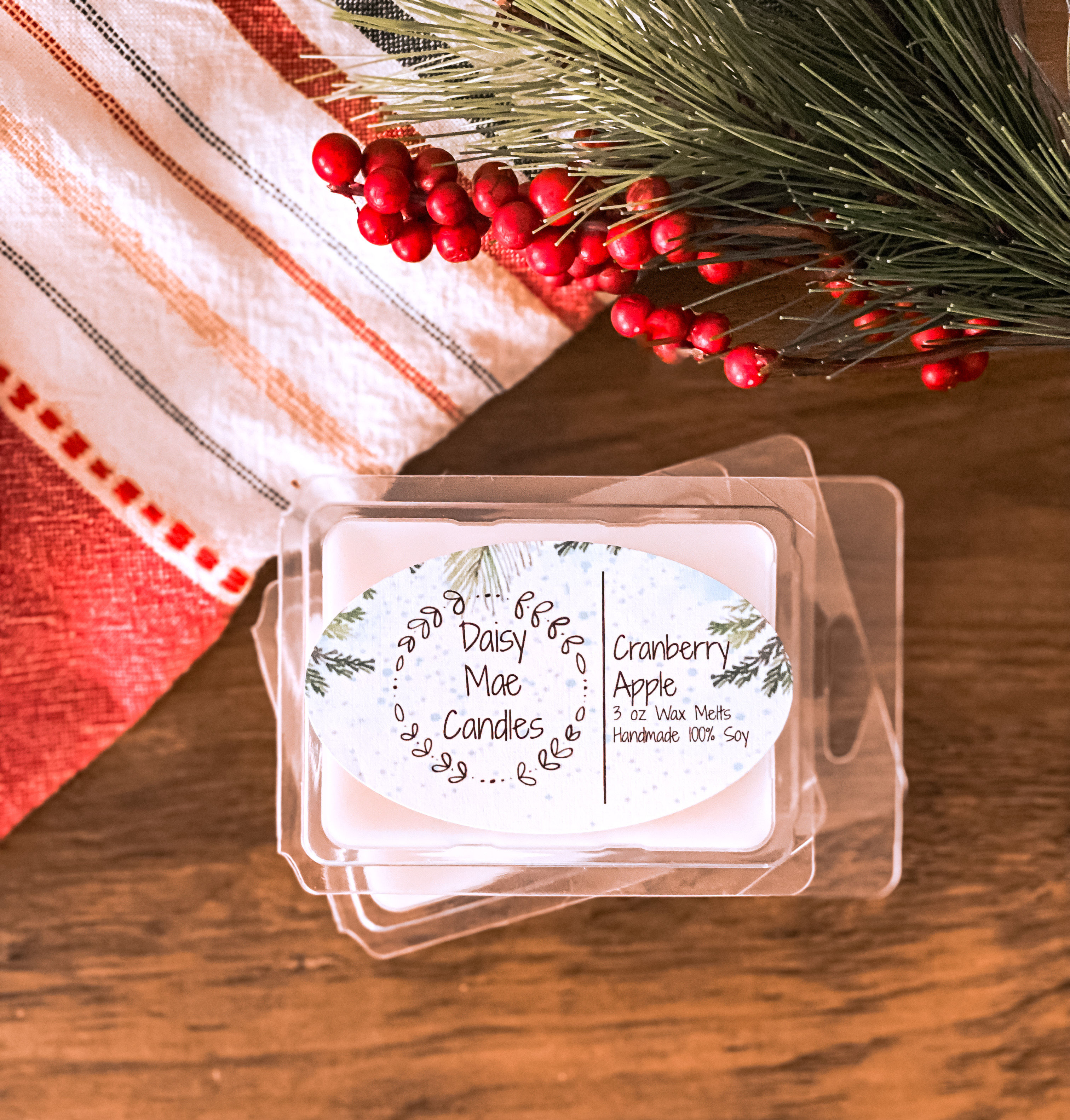 Cranberry Apple - 3 oz Wax Melts